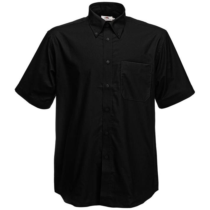 16.5112 F.O.L. - Oxford Shirt SSL black .002