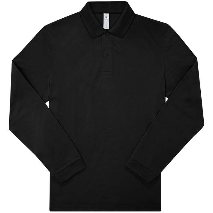 01.U425 B&C - My Polo 180 LSL black .002