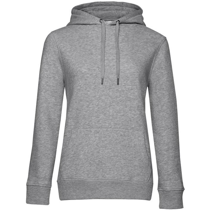 01.W02Q B&C - QUEEN Hooded_° heather grey .610