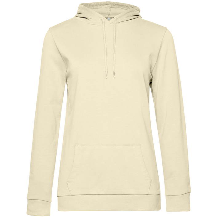 01.W04W B&C - #Hoodie /women pale yellow .403