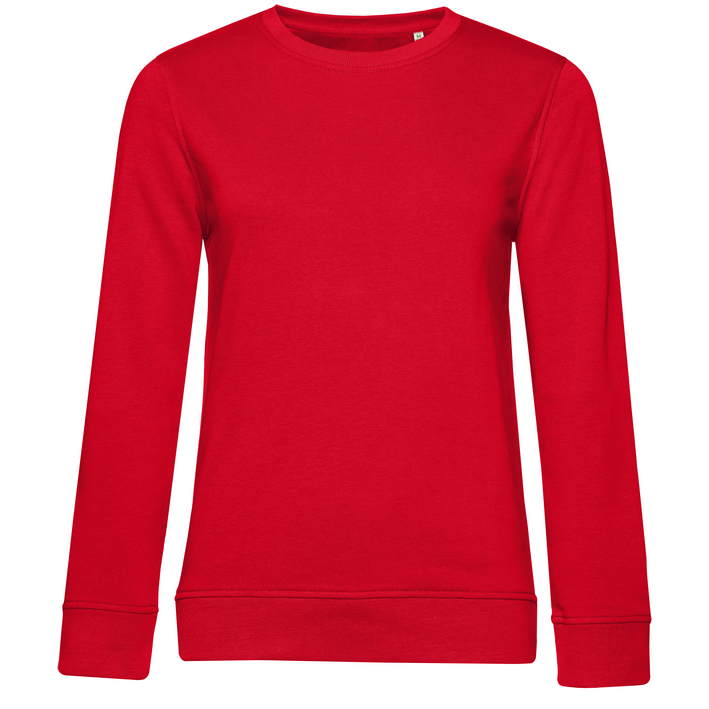 01.W32B B&C - Inspire Crew Neck /women_° red .004