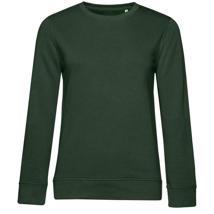 01.W32B B&C - Inspire Crew Neck /women_° forest green .074