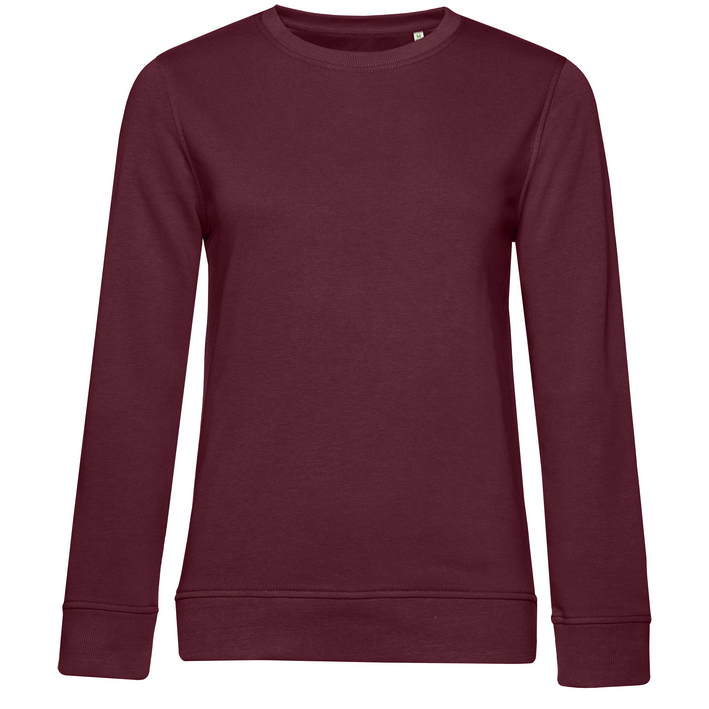 01.W32B B&C - Inspire Crew Neck /women_° burgundy .370