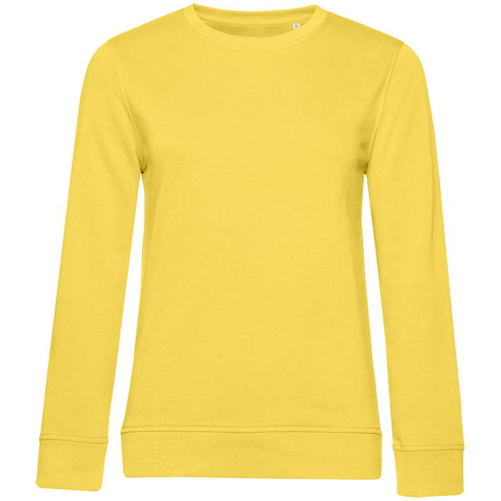 01.W32B B&C - Inspire Crew Neck /women_° yellow fizz .x51