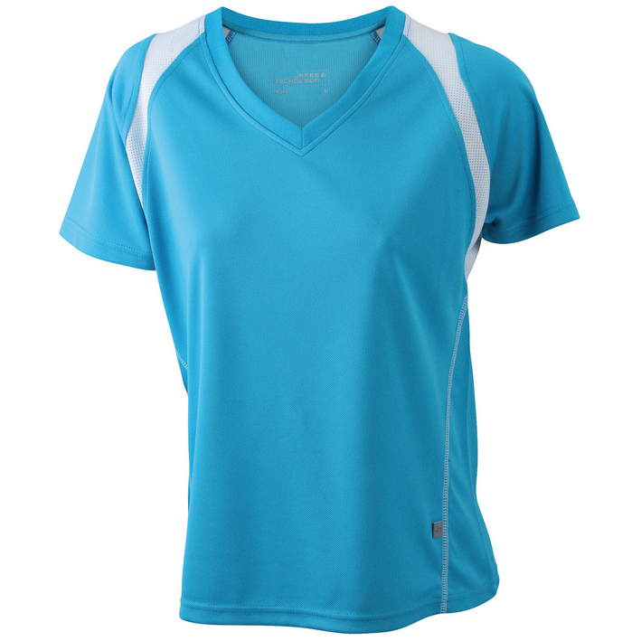 02.0396 James & Nicholson - JN 396 turquoise/white .896