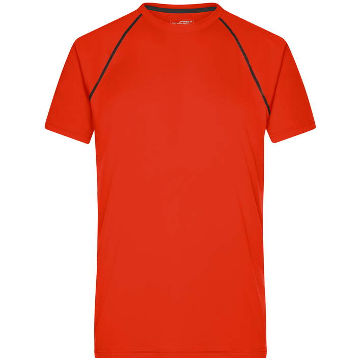 02.0496 James & Nicholson - JN 496 bright orange/black .k52
