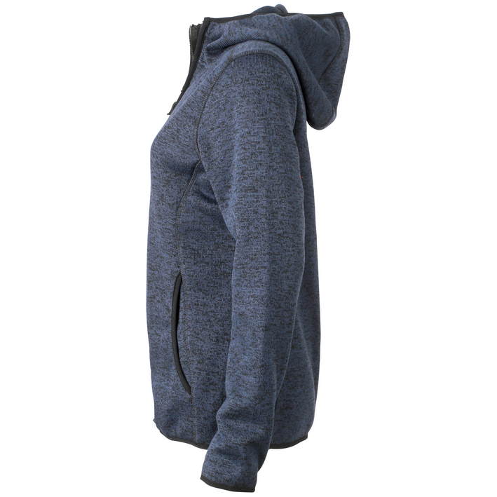 02.0588 James & Nicholson - JN 588 denim melange/black .l73