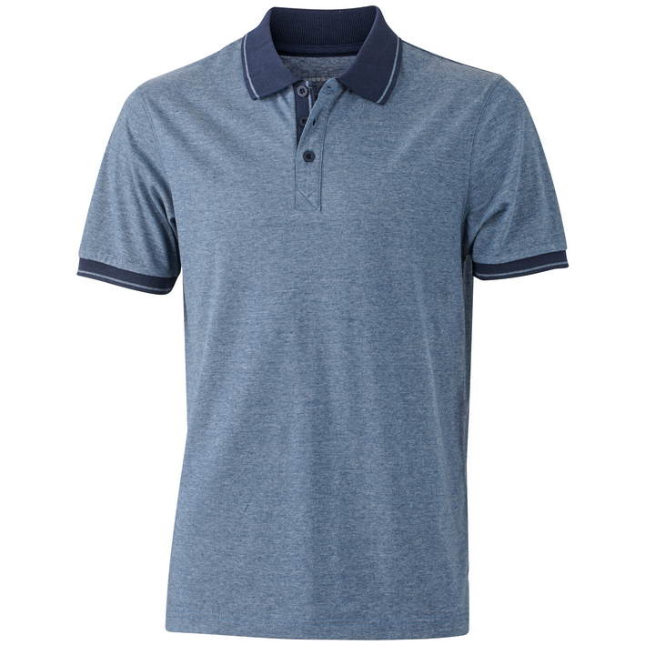 02.0706 James & Nicholson - JN 706 blue melange/navy .o94
