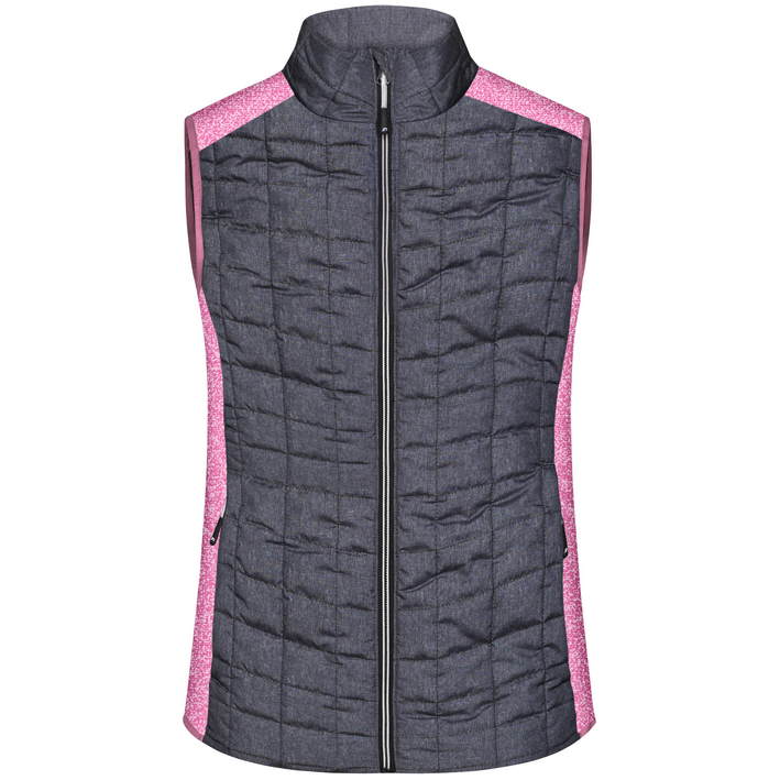 02.0739 James & Nicholson - JN 739 pink melange/anthracite melange .s64