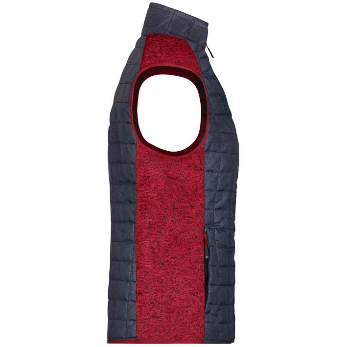 02.0739 James & Nicholson - JN 739 red melange/anthracite melange .z13
