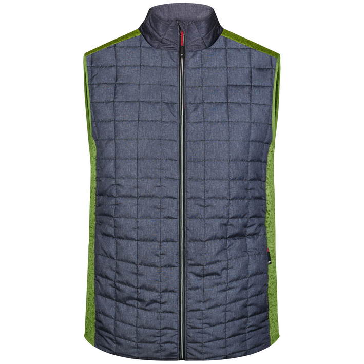 02.0740 James & Nicholson - JN 740 kiwi melange/anthracite melange .s63