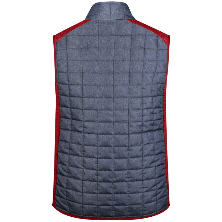 02.0740 James & Nicholson - JN 740 red melange/anthracite melange .z13