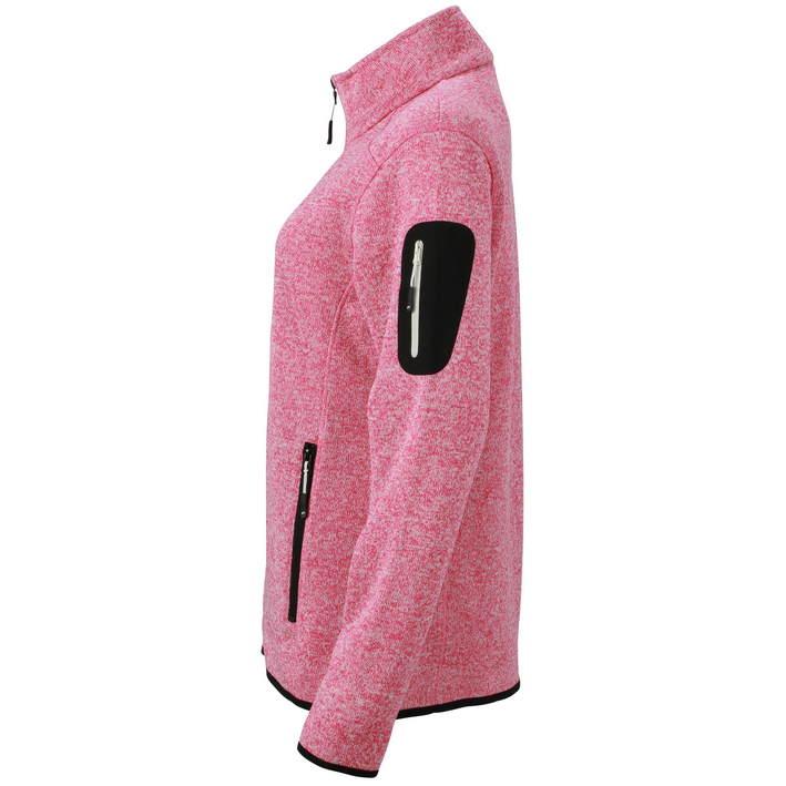 02.0761 James & Nicholson - JN 761 pink melange/off white .o25
