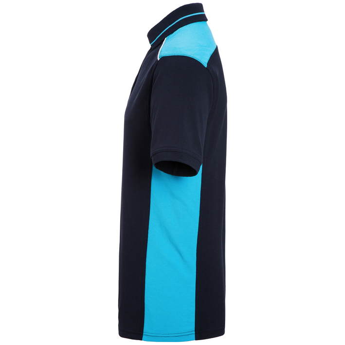 02.0858 James & Nicholson - JN 858 navy/turquoise .o51