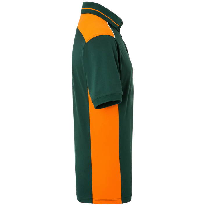 02.0858 James & Nicholson - JN 858 dark green/orange .s49