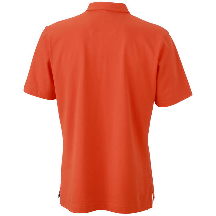 02.0964 James & Nicholson - JN 964 dark orange/blue-orange-white .m41