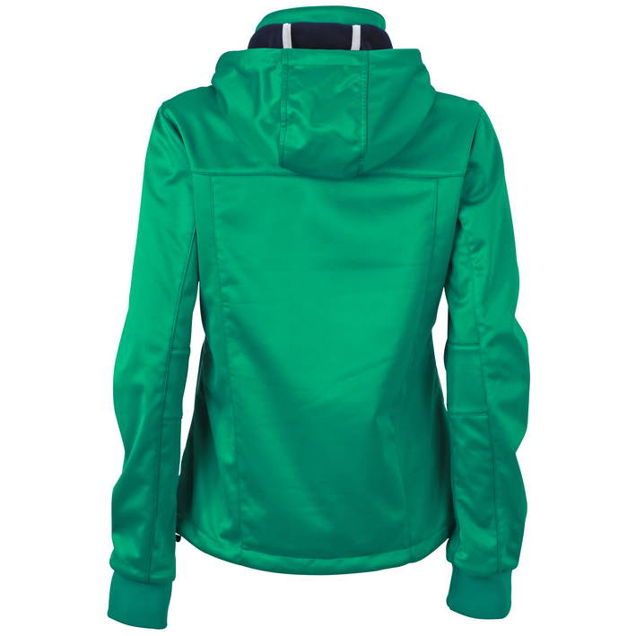 02.1077 James & Nicholson - JN 1077 irish green/navy/white .l34