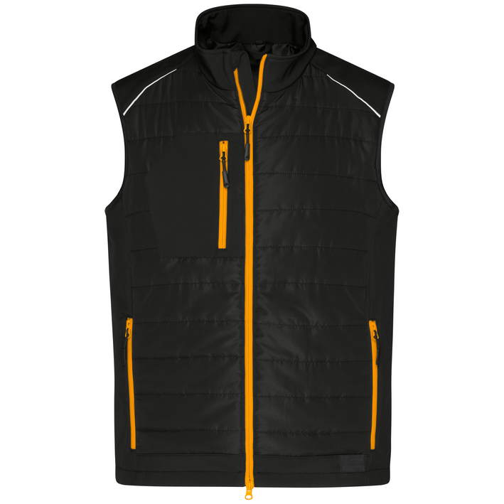 02.1822 James & Nicholson - JN 1822 black/neon orange .d89