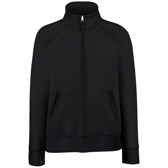 16.2116 F.O.L. - Premium Lady-Fit Sweat Jacket black .002