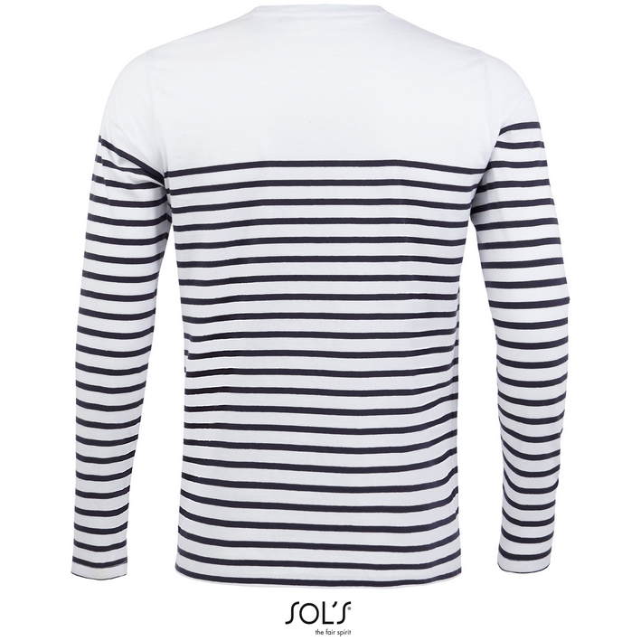 25.3099 SOL'S - Matelot LSL Men white/navy .908