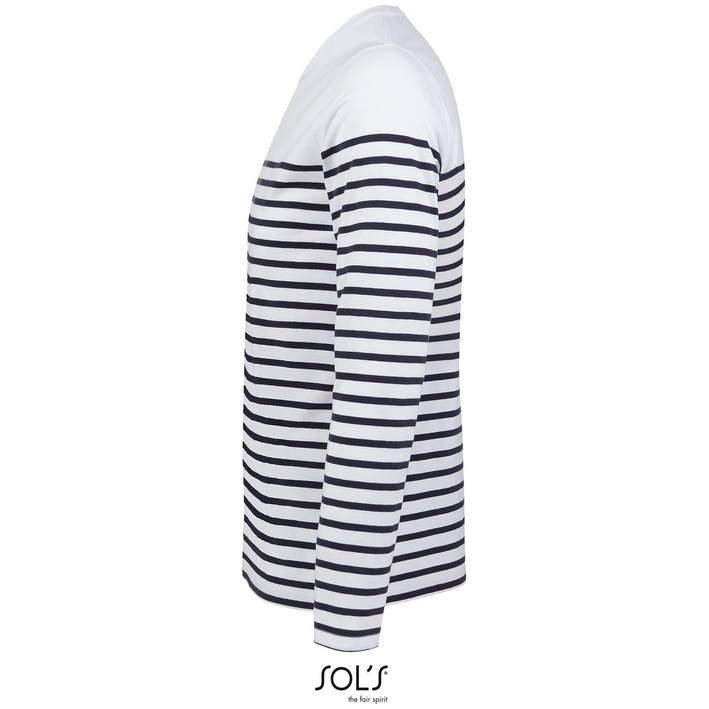 25.3099 SOL'S - Matelot LSL Men white/navy .908