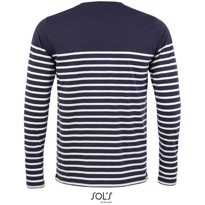 25.3099 SOL'S - Matelot LSL Men french navy/white .d76
