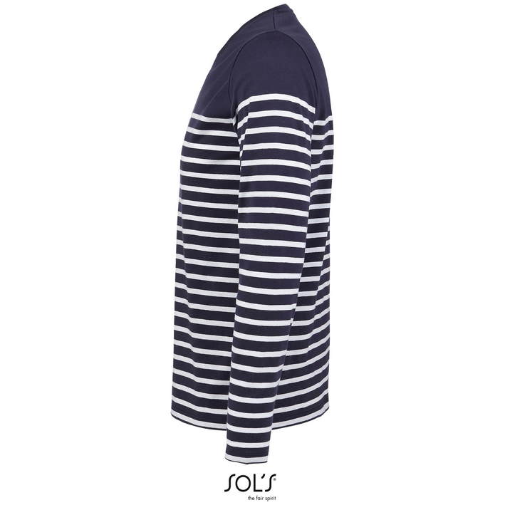 25.3099 SOL'S - Matelot LSL Men french navy/white .d76