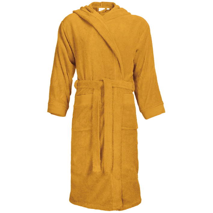 48.1021 The One - Bathrobe hooded gold yellow .za7