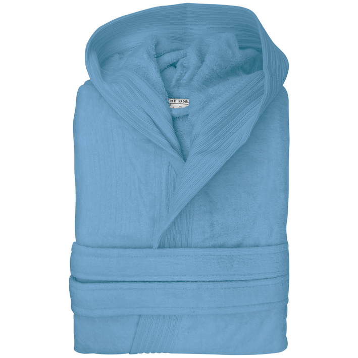 48.1043 The One - Velour Bathrobe aqua .022