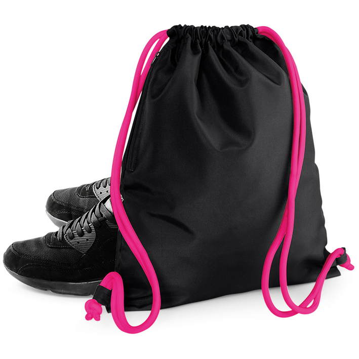 52.0110 BagBase - BG 110 black/fuchsia .o63