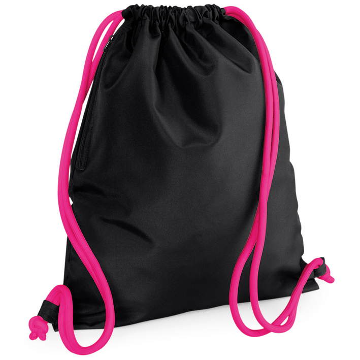 52.0110 BagBase - BG 110 black/fuchsia .o63