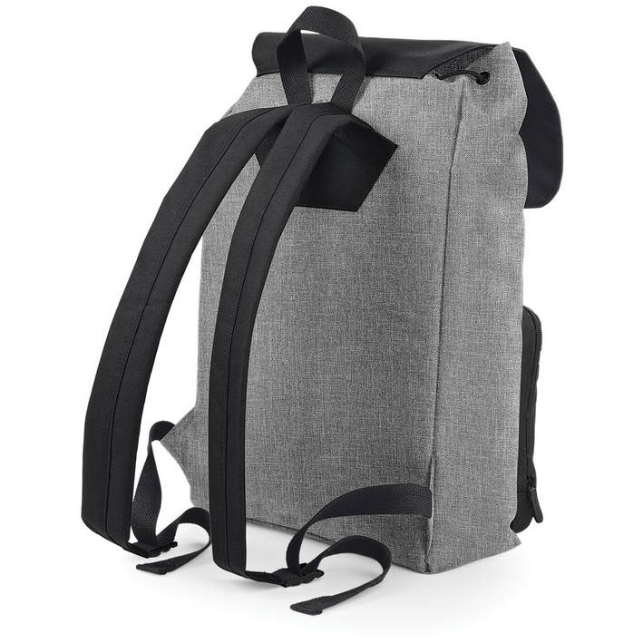 52.0613 BagBase - BG 613 grey marl/black .k50