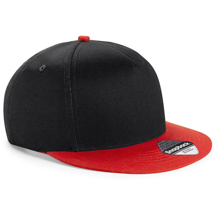 53.0615 Beechfield - B 615 black/bright red .ab2