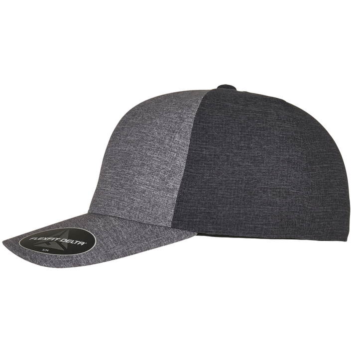 55.0180 Flexfit - 180 blue melange/charcoal melange .aeb