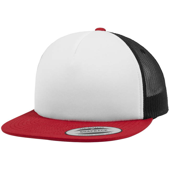 55.05FW Flexfit - 6005FW red/white/black .657