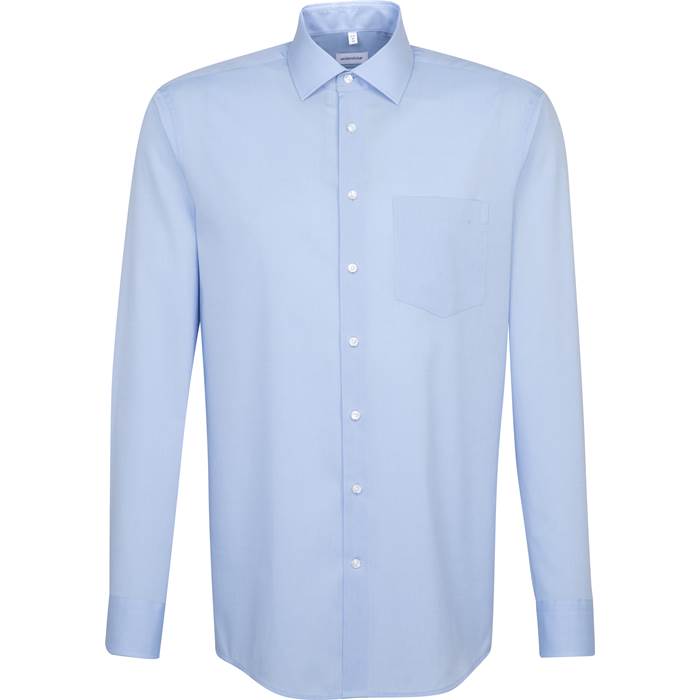 78.3000 Seidensticker - Shirt Regular LSL light blue .037