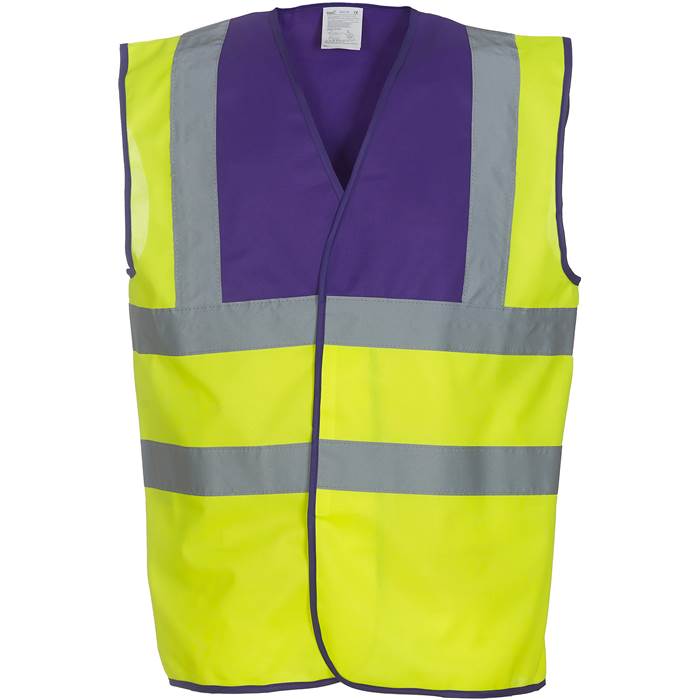 79.W100 Yoko - HVW 100 purple/hi vis yellow .zx5